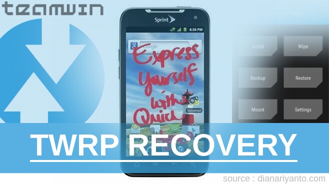 Cara Pasang TWRP LG LS840 Viper 4G LTE Anti Gagal