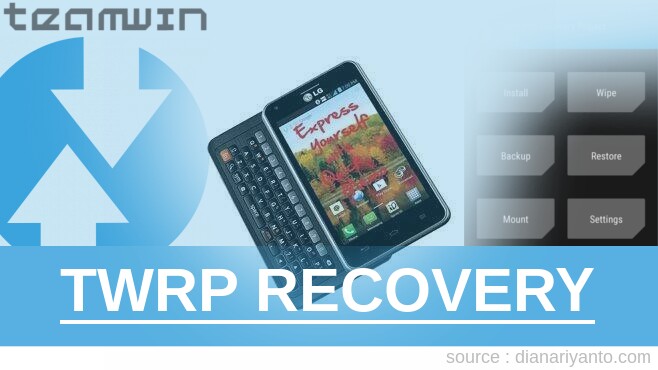 TWRP Recovery LG LS860 Mach Temp