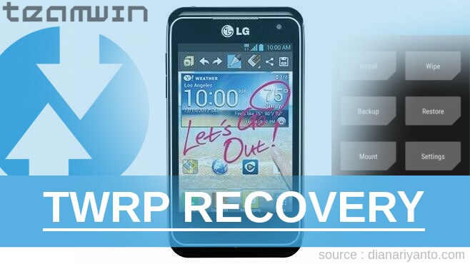 Cara Install TWRP LG MS770 Motion 4G Paling Simpel
