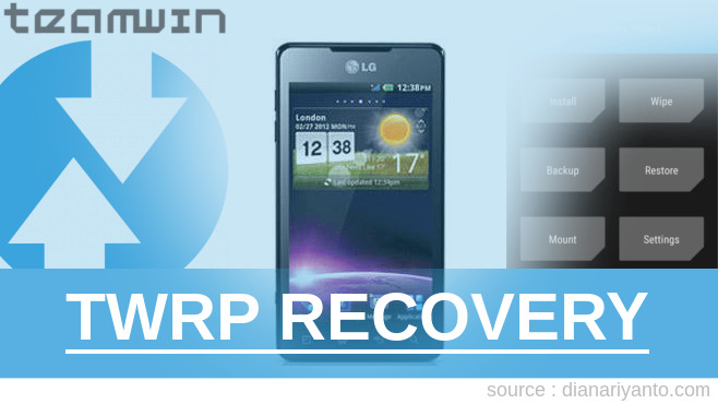 TWRP LG Optimus 3D MAX P720 Berhasil 100%