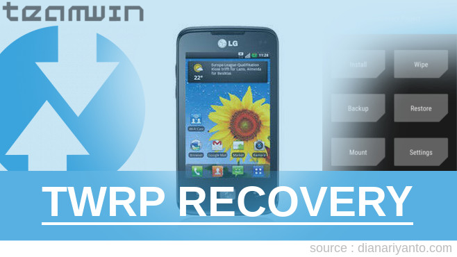 Download TWRP LG Optimus Hub E510 Paling Simpel