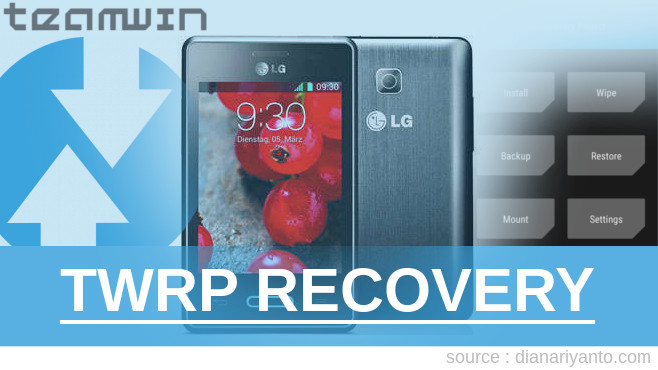 Install TWRP LG Optimus L3 II E425 Tested