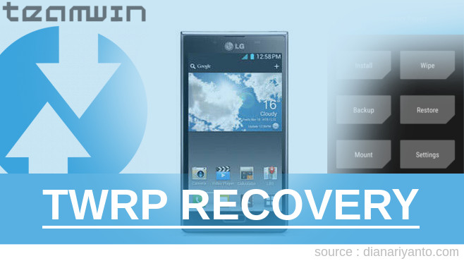 TWRP LG Optimus L7 P700 Berhasil 100%