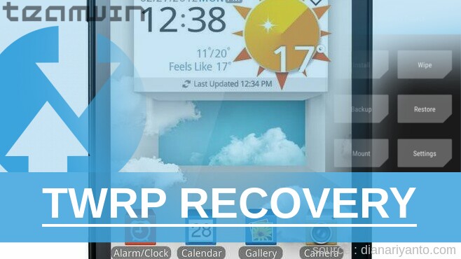 Cara Pasang TWRP LG P720 Optimus 3D MAX Beta