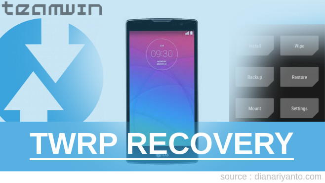 Download TWRP LG Spirit H440Y LTE Tanpa Komputer