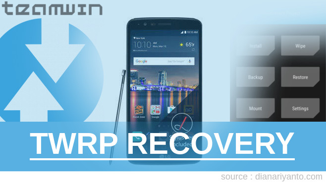 Cara Install TWRP LG Stylus 3 Tanpa Unlock Bootloader