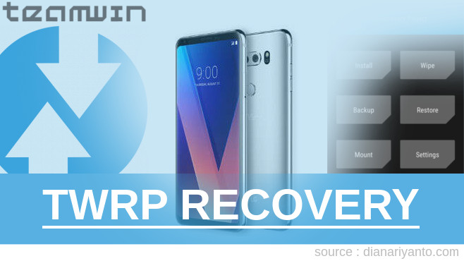 TWRP Recovery LG V30 Plus Tanpa Komputer