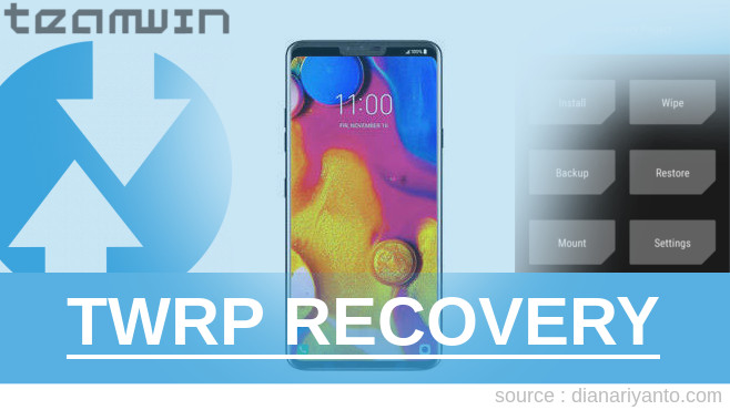 Pasang TWRP LG V40 ThinQ Anti Gagal