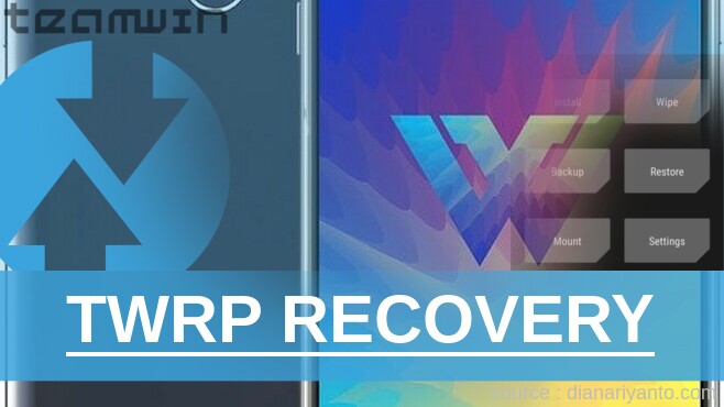 Install TWRP LG W10 Tanpa Komputer