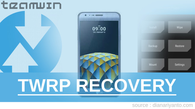 TWRP LG X mach Tested