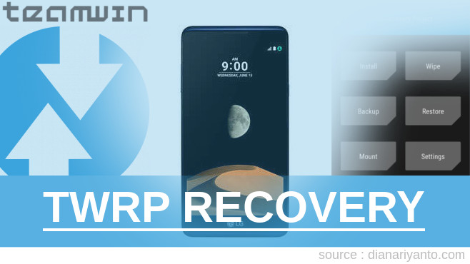 Cara Pasang TWRP LG X max Temp