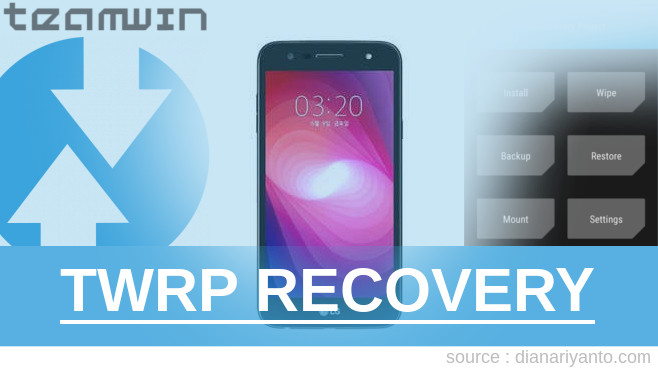 Cara Pasang TWRP LG X500 Berhasil 100%